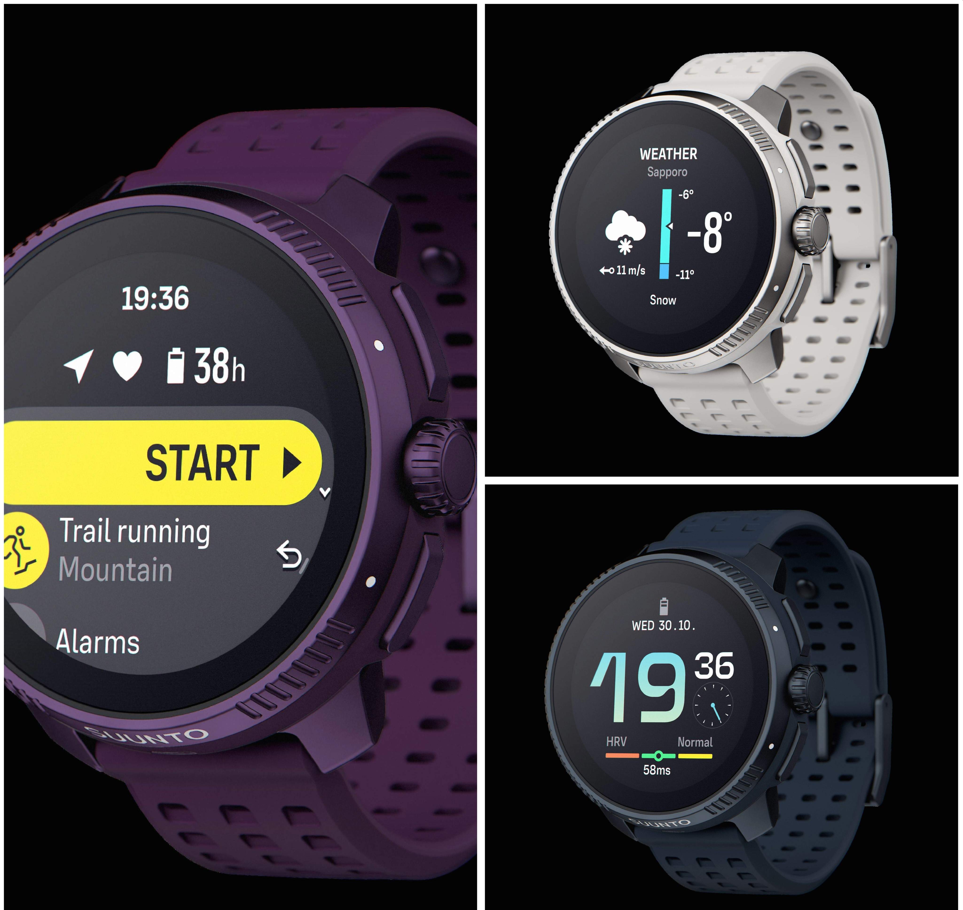 La famiglia Suunto Race cresce: Race Ametista, Race Midnight e Race Birch 